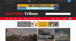 Desktop Screenshot of eastvalleytribune.com